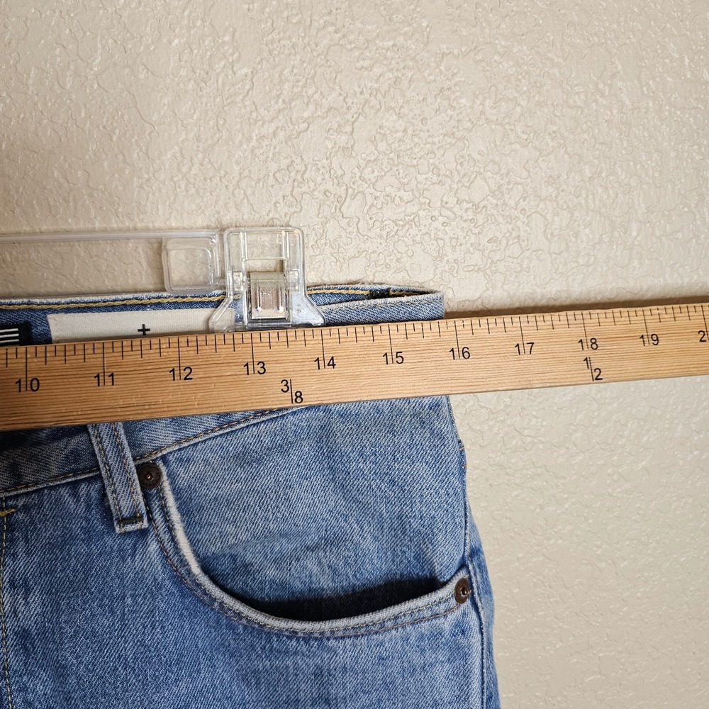 Imogene and Willie Barton Slim Straight Selvage denim Light Wash Jeans 30x30 - Picture 6 of 14